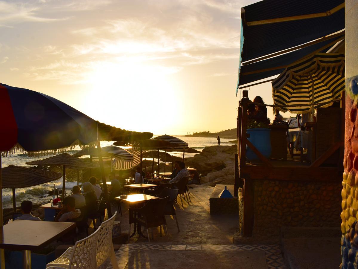 Bouad Seafront Apartments & Rooms Taghazout Buitenkant foto