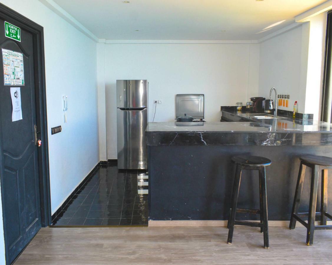 Bouad Seafront Apartments & Rooms Taghazout Buitenkant foto