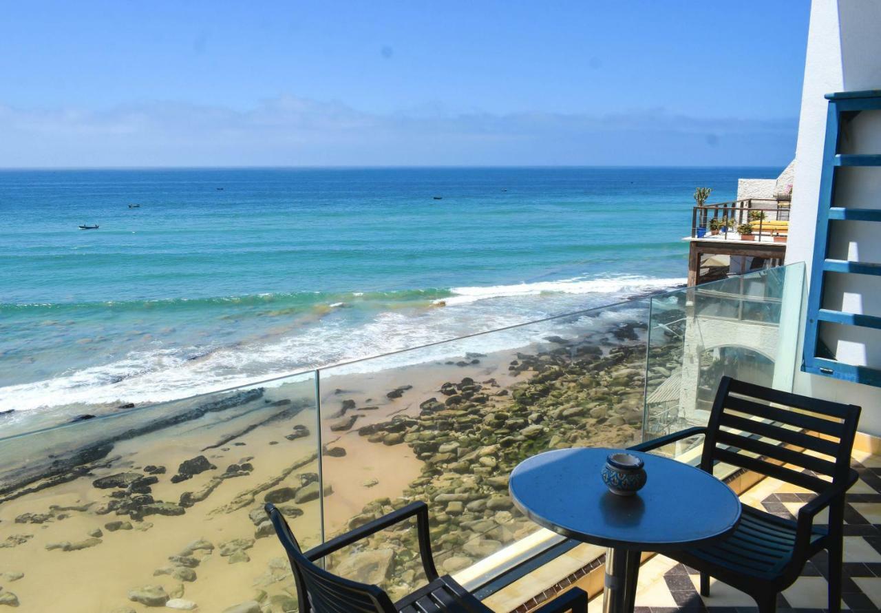 Bouad Seafront Apartments & Rooms Taghazout Buitenkant foto