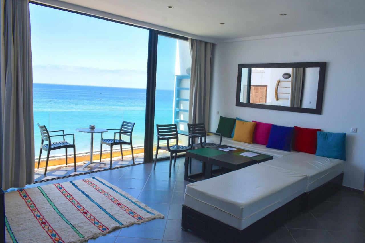 Bouad Seafront Apartments & Rooms Taghazout Buitenkant foto
